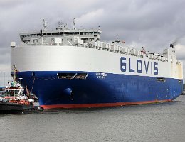 GLOVIS SUPERIOR - 200m [IMO:9674189] Autotransporter (Vehicles Carrier) Aufnahme: 2020-08-24 Baujahr: 2013 | DWT: 20138t | Breite: 35m | Ladekapazität: 7300 CEU