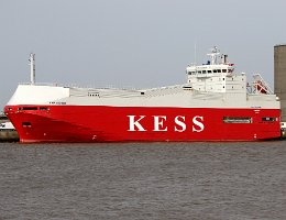 EMS HIGHWAY - 80m [IMO:9195133] Autotransporter (Vehicles Carrier) Neuaufnahme: 2020-02-29 (2015-10-06) Baujahr: 1999 | DWT: 3414t | Breite: 20m | Ladekapazität: 876 CEU