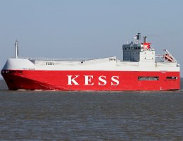 MAIN HIGHWAY - 100m [IMO:9179983] Autotransporter (Vehicles Carrier) Aufnahme: 2019-04-15 Baujahr: 1998 | DWT: 3347t | Breite: 20m