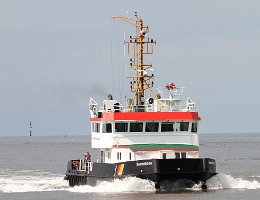 BAUMRÖNNE - 27m [IMO:9082219] Behördenschiff / Tonnenleger Aufnahme: 2014-08-04 Baujahr: 1993 | DWT: 125t | Breite: 9m Maschinenleistung: 1360 kW | Geschwindigkeit: 13 kn