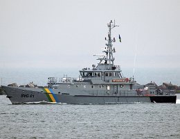 CAPT HUGH MULZAC SVG01 - 43m [IMO:9348390] Patrolienschiff (Patrol Vessel) Aufnahme: 2018-11-23 Baujahr: 2005 | DWT: 58t | Breite: 7m