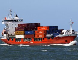 A2B COMFORT - 101m (n) [IMO:9183415] Feederschiff Ex-Name: ALMA Neuaufnahme: 2019-07-03 (2017-03-16) Baujahr: 1998 | DWT: 5300t | Breite: 18m | Tiefgang: 5,55m | Ladekapazität: 508...