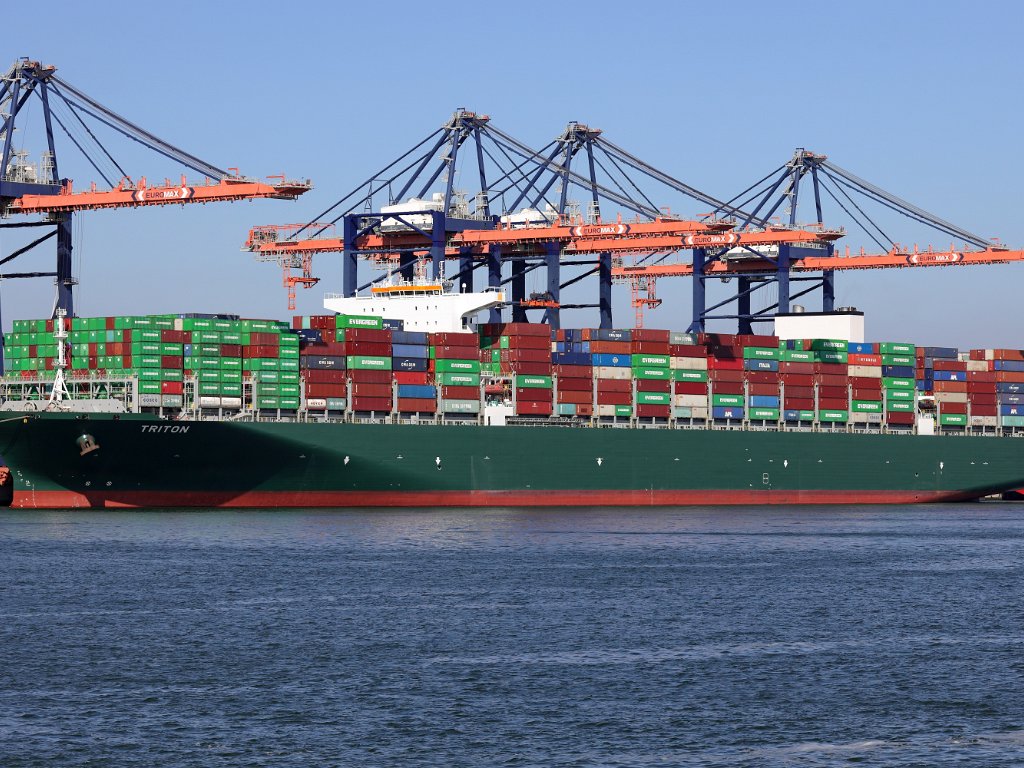 Groß-Containerschiffe - EVERGREEN / THALASSA