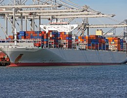 OOCL EGYPT - 366m (n) [IMO:9622631] Containerschiff (Container ship) Aufnahme: 2016-07-15 Ex-Name: NYK HERMES Baujahr: 2013 | DWT: 144179t | Breite: 48m | Tiefgang: 15,5m |...