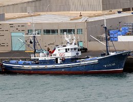 BI 2 2739 IZAR ALDE - 7m Fischkutter (Trawler) Aufnahme: 2018-02-26 Breite: 7m