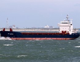 FRI MARLIN - 88m [IMO:9073892] Frachtschiff (General Cargo) Aufnahme: 2020-07-03 Baujahr: 1994 | DWT: 3046t | Breite: 12,50m | Tiefgang: 4,64m Maschinenleistung: 1500 KW |...