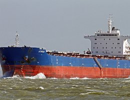 AENEAS - 225m [IMO:9650626] Massengutfrachter (Bulk Carrier) Aufnahme: 2015-03-30 Baujahr: 2013 | DWT: 75200t | Breite: 32m Maschinenleistung: 8833 KW