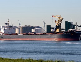 ARIETTA LILY - 229m [IMO:9727479] Massengutfrachter (Bulk Carrier) Aufnahme: 2018-05-06 Baujahr: 2017 | DWT: 81773t | Breite: 32,26m Geschwindigkeit: 14,5 kn