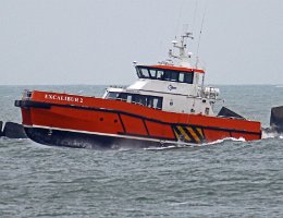 EXCALIBUR 2 - 19m [KEINE IMO-NR.] Crew Boat Aufnahme: 2015-11-11 Breite: 7m