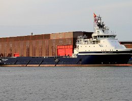 ISLAND CONDOR - 96m [IMO:9695042] Versorgungsschiff (Offshore Supply Ship) Aufnahme: 2015-07-04 Baujahr: 2014 | DWT: 5300t | Breite: 20m | Tiefgang: 8,2m
