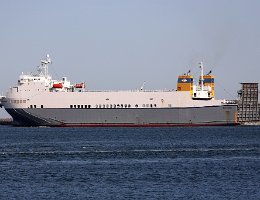 MELUSINE - 162m [IMO:9166637] Ro-Ro Schiff (Ro-Ro cargo) Aufnahme: 2020-09-18 Baujahr: 1999 | DWT: 9729t | Breite: 26m | Tiefgang: 6,50m | PKW: 654 Maschinenleistung: 9981 KW |...