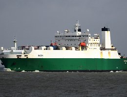 BALTICA - 157m [IMO:8813154] Ro-Ro Schiff (Ro-Ro cargo) Aufnahme: 2016-03-21 Baujahr: 1990 | DWT: 13772t | Breite: 25m | Tiefgang: 8,50m Lademeter: 2170m Maschinenleistung:...