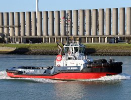 SD REBEL - 29m [IMO:9600774] Hafenschlepper (Tug) Neuaufnahme: 2020-03-12 (2019-10-30 | 2016-07-06) Baujahr: 2012 | Bollard pull: 60t | Breite: 10m | Tiefgang: 4,80m...