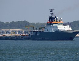 MANTA - 76m [IMO:9261487] Offshoreschlepper (Tug) Aufnahme: 2021-05-29 Baujahr: 2003 | Bollard pull: 206t | Breite: 18,00m | Tiefgang: max. 6,74m Maschinenleistung: 14720...