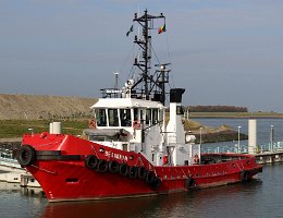 BRAAKMAN - 32m [IMO:8915457] Hafenschlepper (Tug) Aufnahme: 2018-10-19 Baujahr: 1991 | Bollard pull: 39t | Breite: 9m | Tiefgang: 4,65m Maschinenleistung: 2000 KW |...