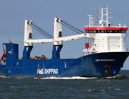 ABIS DUNKERQUE - 112m (ex) [IMO:9671448] Schwerlastschiff (Heavy Load Vessel) Neuer Name: EEMSLIFT DAFNE Aufnahme: 2015-07-14 Baujahr: 2014 | DWT: 4200t | Breite: 17m | Tiefgang: 5,00m...