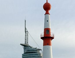 3 TÜRME IN BREMERHAVEN Die 3 "Türme" von Bremerhaven auf einem Foto...