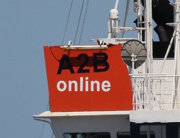 A2B-online A2B-online niederländische Reederei mit Sitz in Moerdijk Foto: A2B COMFORT [IMO:9183415]