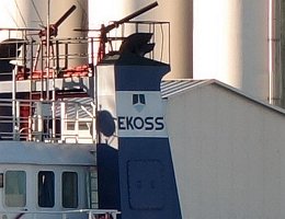 EKOSS EKOSS GmbH & Co. KG deutsche Reederei mit Sitz in Hamburg Foto: ANTEOS [IMO:9223681]