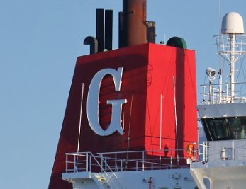Buchstabe G Schornsteinmarken von Schiffen / Funnel Marks