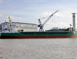 weiteres Foto: ANNIKA BRAREN - 85m (dA) [IMO:9849148] - doppelte Aufnahme Frachtschiff (General Cargo) Aufnahme: 2021-04-24 Baujahr: 2020 | DWT: 2023t | Breite: 15,00m | Tiefgang: 6,60m