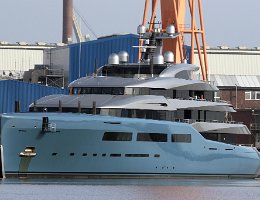 AVIVA - 100m [IMO:1012957] Yacht Aufnahme: 2018-02-17 Baujahr: 2017 | Breite: 18m