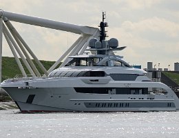 GALACTICA SUPERNOVA - 70m [IMO:9798234] Yacht Aufnahme: 2016-04-28 Baujahr: 2016 | Breite: 10m Geschwindigkeit: 30 kn